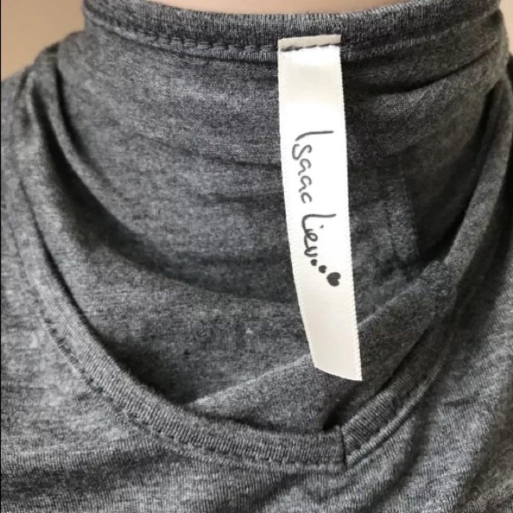 Isaac Liev Cold/Open Shoulder V Neck Medium - Picture 6 of 8